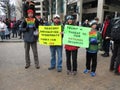 Family Protest at the Inaugural Parade