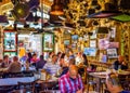 The family restaurant in old Jaffa Royalty Free Stock Photo