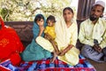 Family rests in Jama Masjid Mosque,