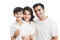 Family smiling Royalty Free Stock Photo