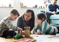 Family Spend Time Happiness Holiday Togetherness Royalty Free Stock Photo