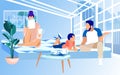 Family, Spending Time Together on Cozy Mattress Royalty Free Stock Photo