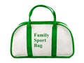 Family sport bag Royalty Free Stock Photo