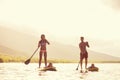 Family Stand Up Paddling