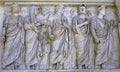 Family Statues Ara Pacis Altar Peace Emperor Augustus Rome Italy