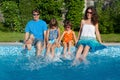 Family summer vacation Royalty Free Stock Photo