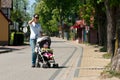 Family summer walk Royalty Free Stock Photo