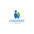 Simple and creative for FAMILY DENTAL Logo template