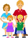 Family with Three Kids/ai