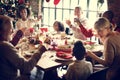 Family Together Christmas Celebration Concept Royalty Free Stock Photo