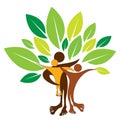 Family tree logo