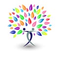 Family tree logo