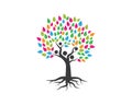 family tree logo template