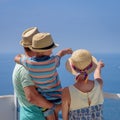 Family on vacations Royalty Free Stock Photo