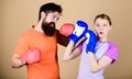 Family violence. Man and woman in boxing gloves. Boxing sport concept. Couple girl and hipster practicing boxing. Sport Royalty Free Stock Photo