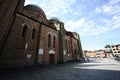 Family walking near Basilica di Sant Antonio in Padova, Veneto, Italy Royalty Free Stock Photo