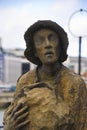 The Famine Memorial in Dublin Royalty Free Stock Photo