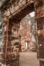 A Famosa Fort Ruins on St Paul Hill Royalty Free Stock Photo