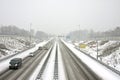 The famous A9 near Amsterdam Netherlands