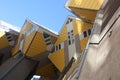 Famous abstract cubic houses of rotterdam