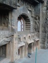 FAMOUS AJANTA CAVES ROCKCUT STRUCTURE WITH DOOR DESIGN