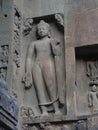 FAMOUS AJANTA CAVES ROCKCUT STRUCTURE OF GAUTAM BUDDHA