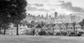 Famous Alamo Square in San Francisco, California Royalty Free Stock Photo