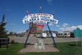 The famous alaska highway sign