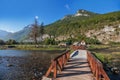 Famous Ali Pasha Springs in Gusinje, Montenegro Royalty Free Stock Photo