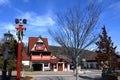 Famous Alpine Village at Helen, Georgia, USA.