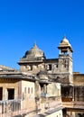 Famous Amber Fort in Jaipur Royalty Free Stock Photo