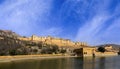 Famous Amer Amber Fort of Rajasthan, India