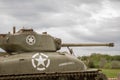 The American WW2 Sherman tank Royalty Free Stock Photo