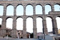 The famous ancient aqueduct