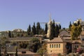 The famous ancient flour mill on Yemin Moshe Royalty Free Stock Photo