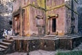 Famous ancient orthodox rock hewn churches of lalibela ethiopia