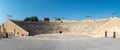 Famous Ancient theatre of Kourion in Limassol, Cyprus