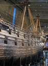 Famous ancient vasa vessel in Stockholm