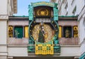 Ankeruhr Clock in Hoher Markt - Vienna Austria