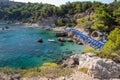 Anthony Quinn Bay on Rhodes island in Greece