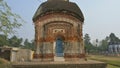 Famous Antpur Radhagovindjiu temple with crafted wood and exquisite terracotta carvings