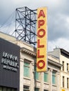 The famous Apollo Theater in Harlem, New York City Royalty Free Stock Photo