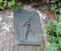 Famous Appalachian Trail Bronze Marker