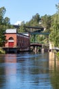 Famous aquaduct in HÃÂ¥verud Dalsland Sweden