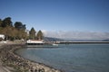 Aquatic park cove san francisco california low tide Royalty Free Stock Photo