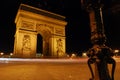 Famous Arc de Triomf in Paris