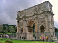Arch of Constantine in Rome, Italy Royalty Free Stock Photo