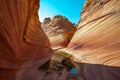 Arizona Wave - Famous Geology rock formation in Pariah Canyon, USA Royalty Free Stock Photo