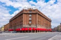 Famous Astoria hotel on St. Isaac`s square, Saint Petersburg, Russia