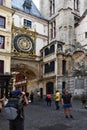 Rouen, astronomical clock, Gros Horloge